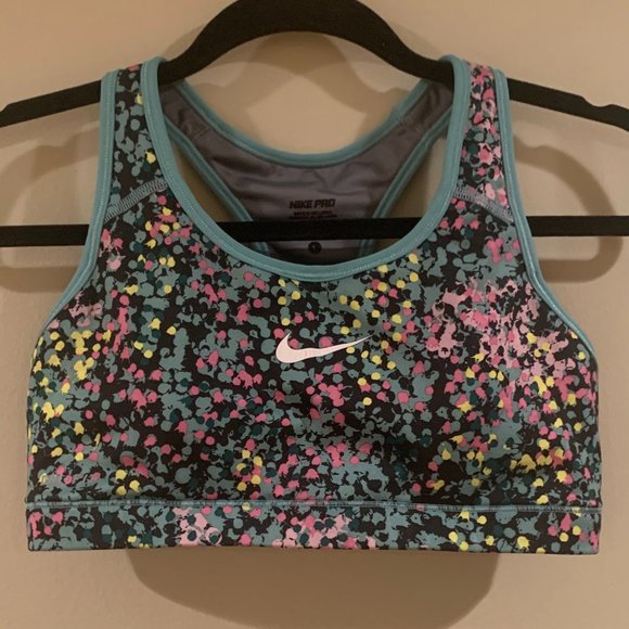 Nike Other - Nike Pro Compression Sports Bra Womens Large